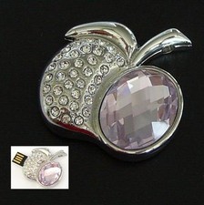 Chiavetta USB 4 GB Mela Strass