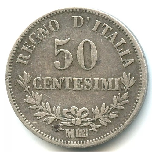 Centesimi 1863 milano - milano, m