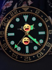 orologio da parete GMT Gold