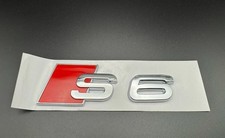 Audi S6 scritta emblema logo