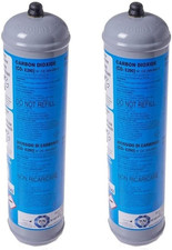 2 Bombole Co2 600 Gr Non