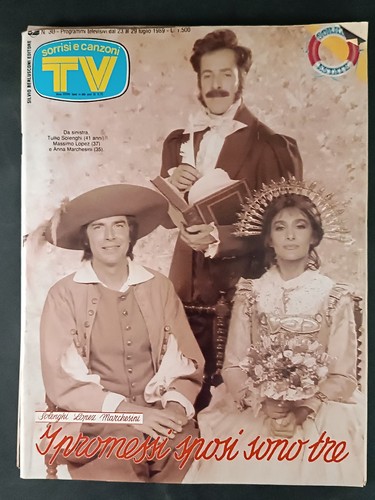 Rivista sorrisi canzoni - rivista, tv