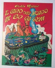 Fumetti Il Giro Del Mondo In 80 Giorni Giulio Verne 1976 Edilfumetti Ed. Cesario