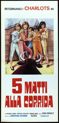 Matti alla corrida locandina - matti,