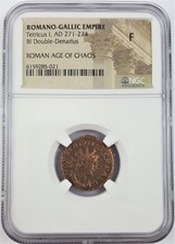 Moneta bronzo antica romana