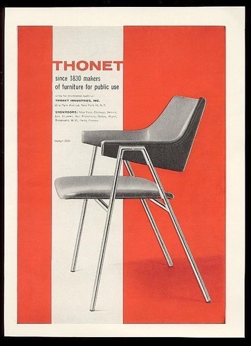 Poster pubblicitario thonet - pubblicitario,