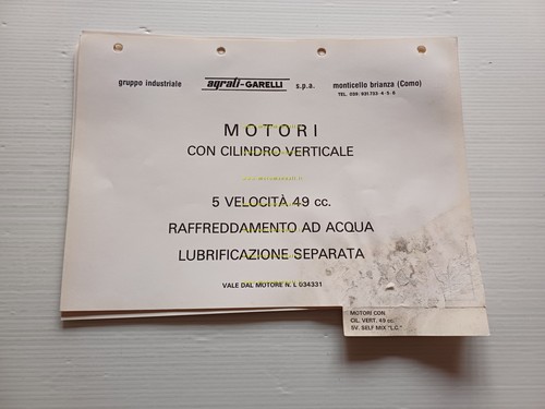 Garelli motore cilindro - garelli, 50