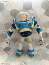 Toy Story Blue Talking Buzz Lightyear 2001 - Cintura Utilitaria Blu - Funzionante - Rara