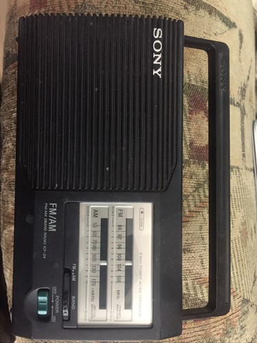Sony radio transistor am - transistor, fm/am