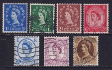 INGHILTERRA USATI 1952-60