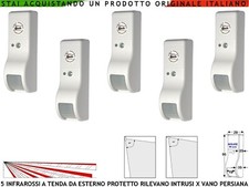 Antifurto Protezione Finestra 5 Infrarosso Tenda Esterno Rileva Intrusi Allarme