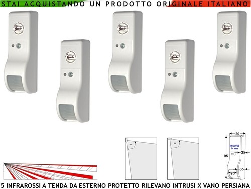 Allarme finestra sensori - 5,