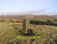 Photo 6x4 A survey pillar on