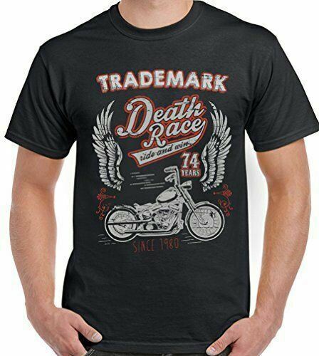 Maglietta biker moto marchio - biker,