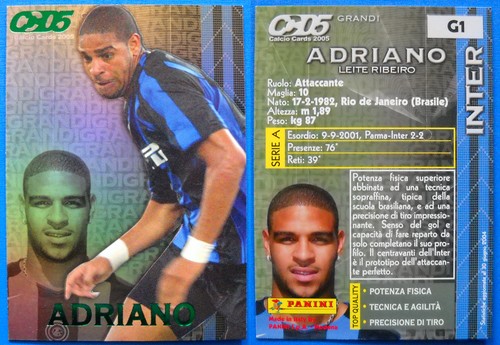 Calcio cards 2005 panini - cards, g1