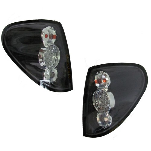 Fanali posteriori led neri - neri, e