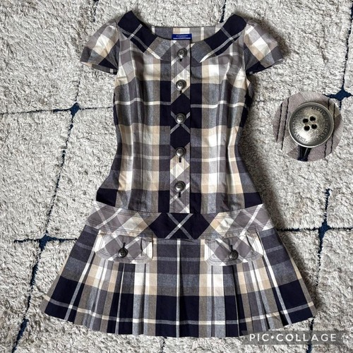 Mini abito burberry blu - burberry,