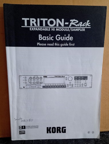Korg triton modulo hi - /,
