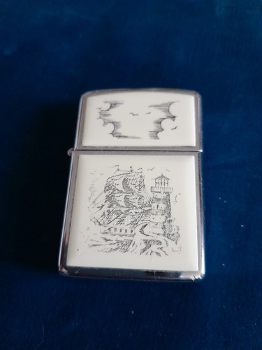 Accendino zippo veliero 1990 - accendino,