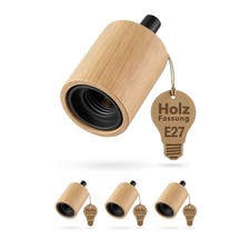 4x zoccolo per lampada E27