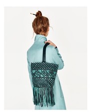 Zara - MINI TOTE NUOVA IN VERA