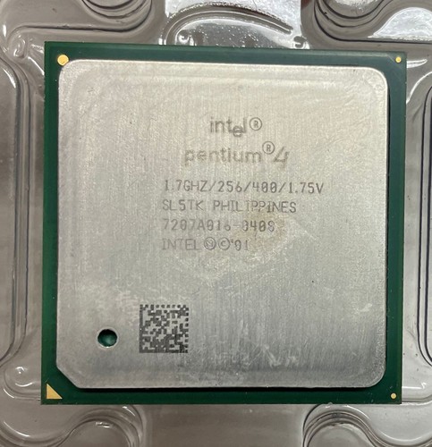 Cpu intel pentium 7ghz - iv, 1,7ghz