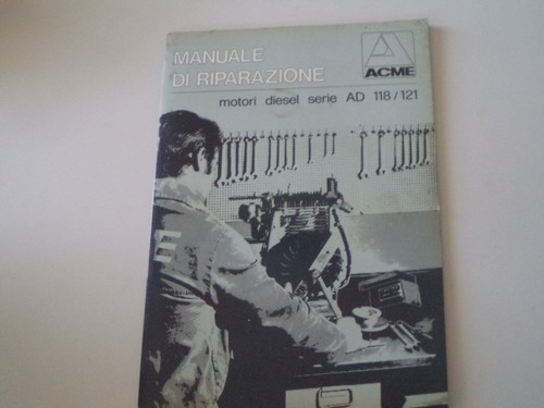 Manuale riparazione acme - riparazione,