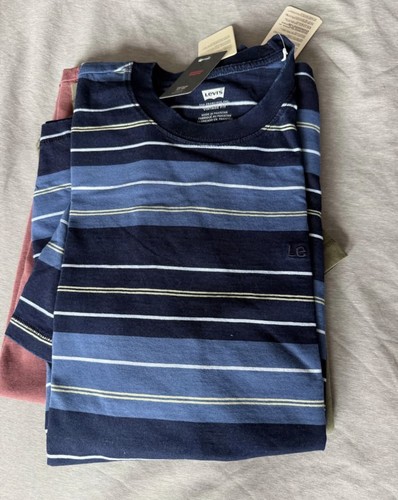 Shirt uomo levi blu - t-shirt,