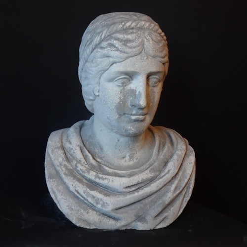 Antico busto dea romana - dea, in