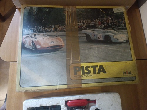 Rara pista elettrica anni 60 - rara,