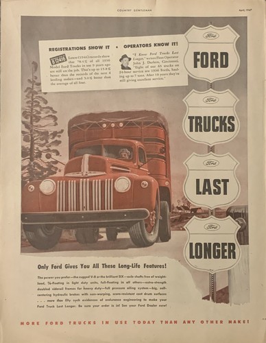 1947 ford trucks - ford, last