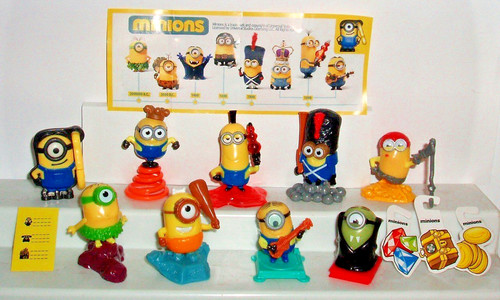 Serie completa minions - minions, (ff290