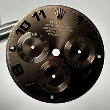 Rolex Daytona Dial Chocolate Choco Racing 116505 116515 Perfect Chroma