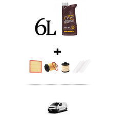 HOFFCAR Kit tagliando 4 FILTRI