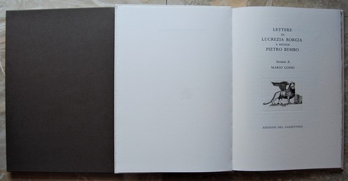 Lucrezia borgia lettere di - lettere,