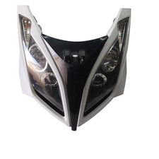 CARENA SCUDO MASCHERINA FANALI FARI ANTERIORE KYMCO DOWNTOWN 300 i 2011 2017