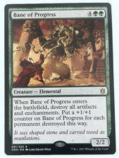 Bane of Progress, Commander