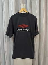 Balenciaga T-Shirt Uomo Nera