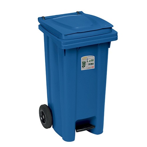Bidone spazzatura 120 litri - bidone,