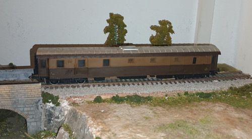 Rivarossi como 2512 bagagliaio - como,