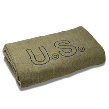 Embroidered US Wool Blanket
