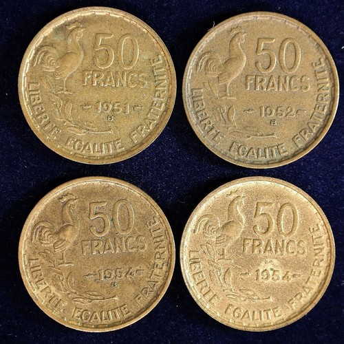 Francia franchi 1951 b - 50,