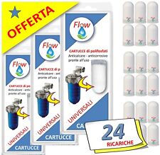 24 → RICARICHE POLIFOSFATO - Cartucce Universali - Dosatori Anticalcare Acqua