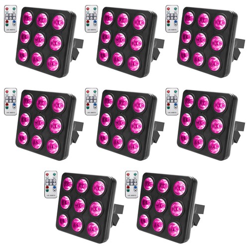 Faretto par 8x135w rgbw - 8x135w,