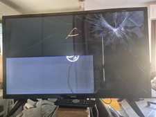 TV PHILIPS 32PHS4112/12 con display danneggiato per parti di ricambio o riparare