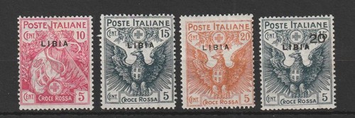 Libia 1915 croce - 1915/6, serie