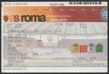 BIGLIETTO STADIO TICKET ROMA