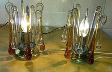 COPPIA LAMPADE DA TAVOLO