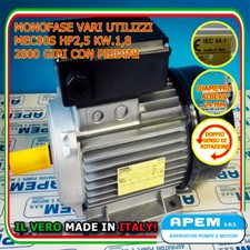 Motore elettrico monofase - motore,
