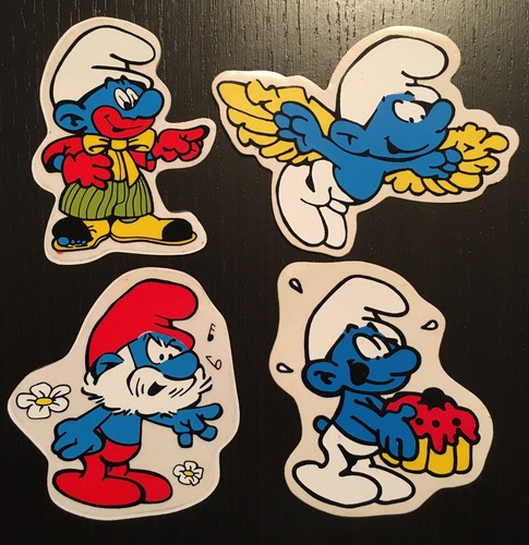 Adesivi stickers puffi - adesivi,